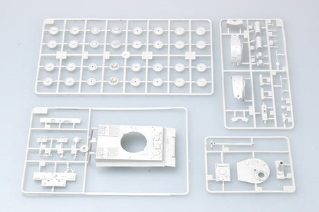 TRUMPETER - 1:72 Scale 07244 “Tiger”1 tank（Late) Plastic Model Kit