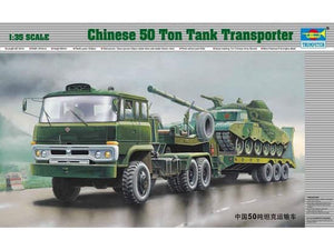 Trumpeter - 1:35 Scale - 00201 Chinese 50 Ton Tank Transporter Plastic Model Kit