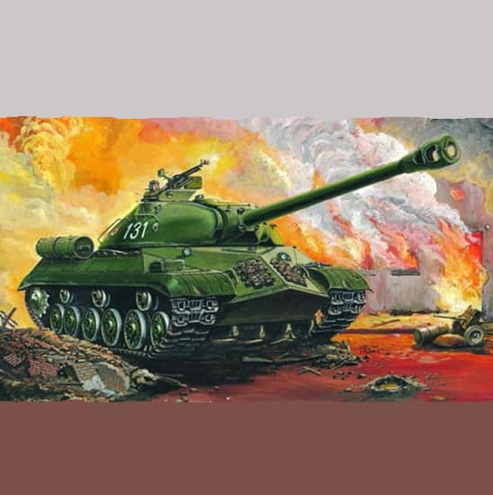 TRUMPETER - 1/35 Scale 00316 RUSSIAN HEAVY TANK JS-3M Plastic Model Kit