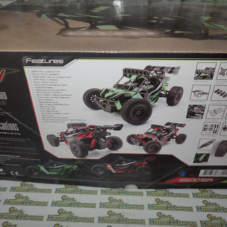 Team Magic - 560015 1/8 Scale SETH 2200kv Brushless Electric 3-6s Waterproof RTR 4WD Remote Control Desert Truck