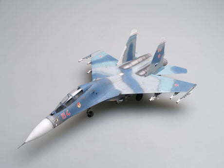 Trumpeter - 1:72 Scale - 01645 Russian Su-27UB Flanker C Fighter Plastic Model Kit