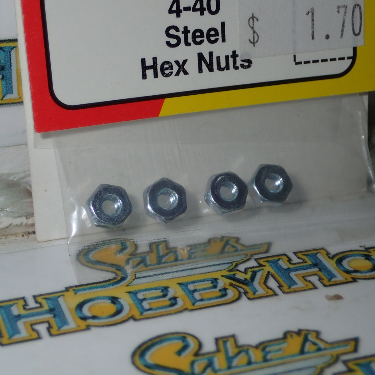 Du-bro 561 - 4-40 Steel Hex Nuts