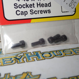 Dubro 569 - 4-40 x 1/4" Socket Head Cap Screws