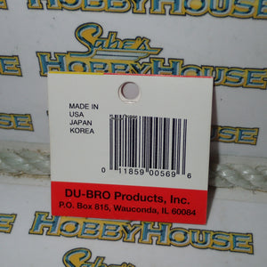 Dubro 569 - 4-40 x 1/4" Socket Head Cap Screws