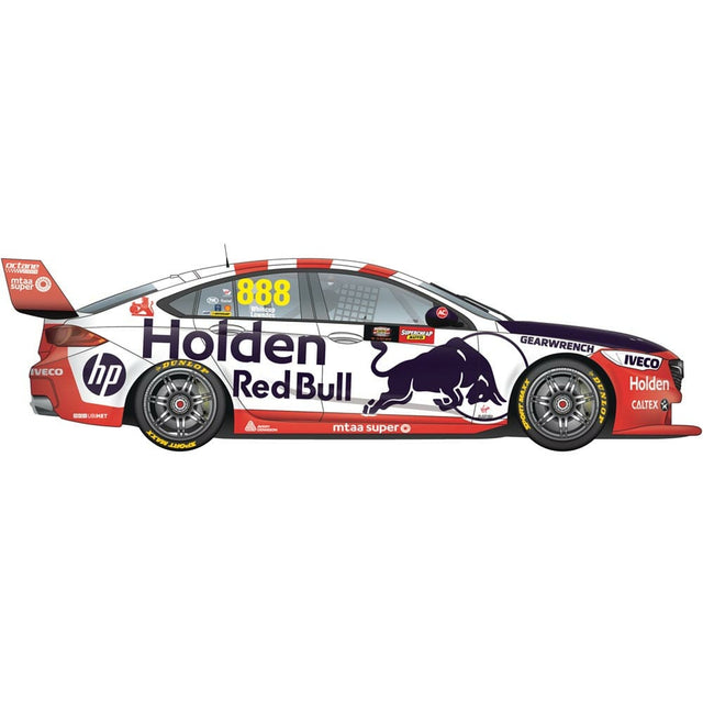 Scalextric - 1/32 Scale - C4196 HOLDEN ZB SUPERCAR WHINCUP / LOWNDES slot Car