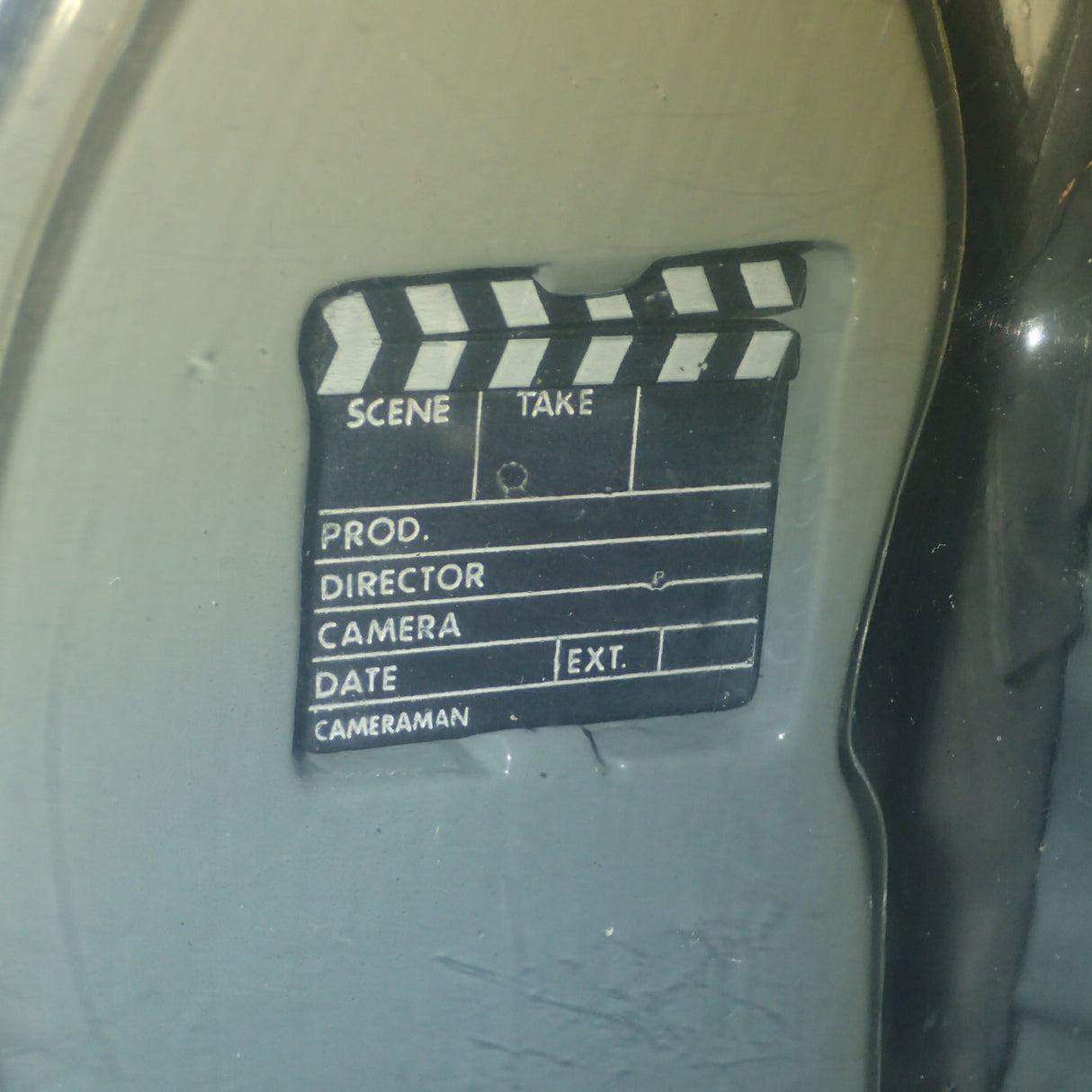 SD toys 570238 - Movie Icons Tin Movie Reel Container replica with Stan Laurel Hardy