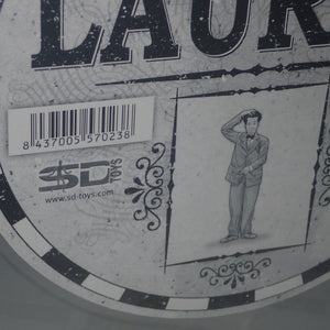 SD toys 570238 - Movie Icons Tin Movie Reel Container replica with Stan Laurel Hardy