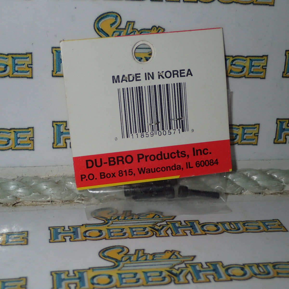 Dubro 571 - 4-40 x 1-1/2" Socket Head Cap Screws