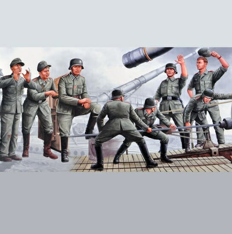 TRUMPETER - 1:35 scale - 00406 German Leopold Gun Crews