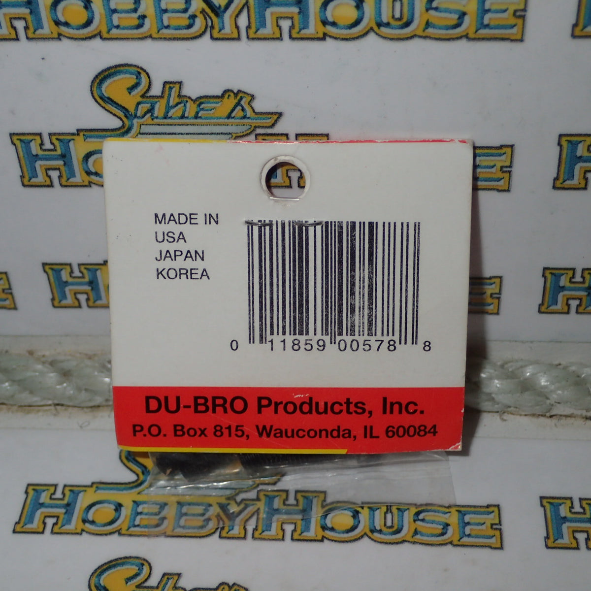Dubro 578 - 8-32 x 3/4" Socket Head Cap Screws
