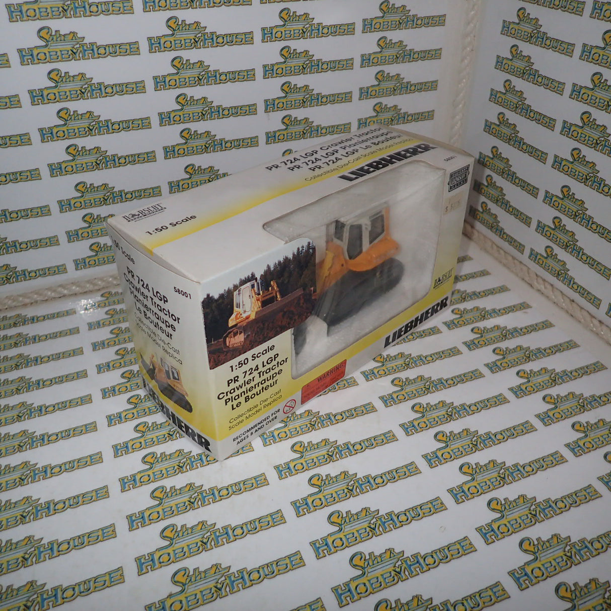 Norscot 58001 - 1/50 Scale Liebherr PR 724 LGP Crawler Tractor Planierraupe Le Bouteur