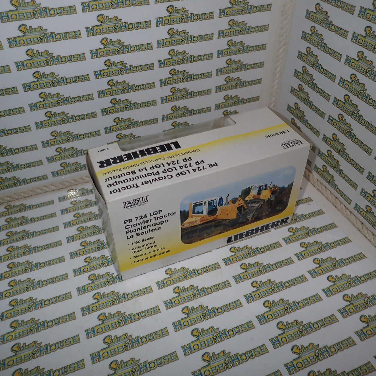 Norscot 58001 - 1/50 Scale Liebherr PR 724 LGP Crawler Tractor Planierraupe Le Bouteur