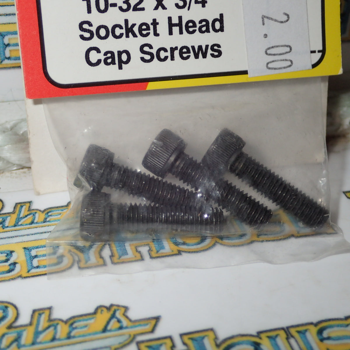 Dubro 580 - 10-32 x 3/4 Socket Head Cap Screws