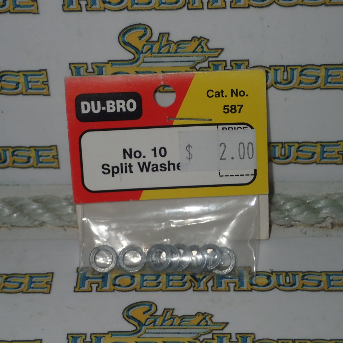 Dubro 587 - No. 10 Split Washers