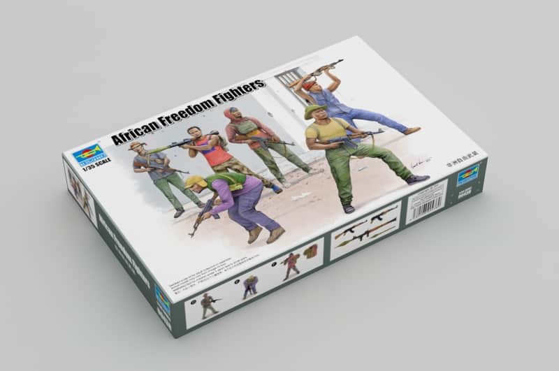TRUMPETER - 1:35 scale - 00438 African Freedom Fighters