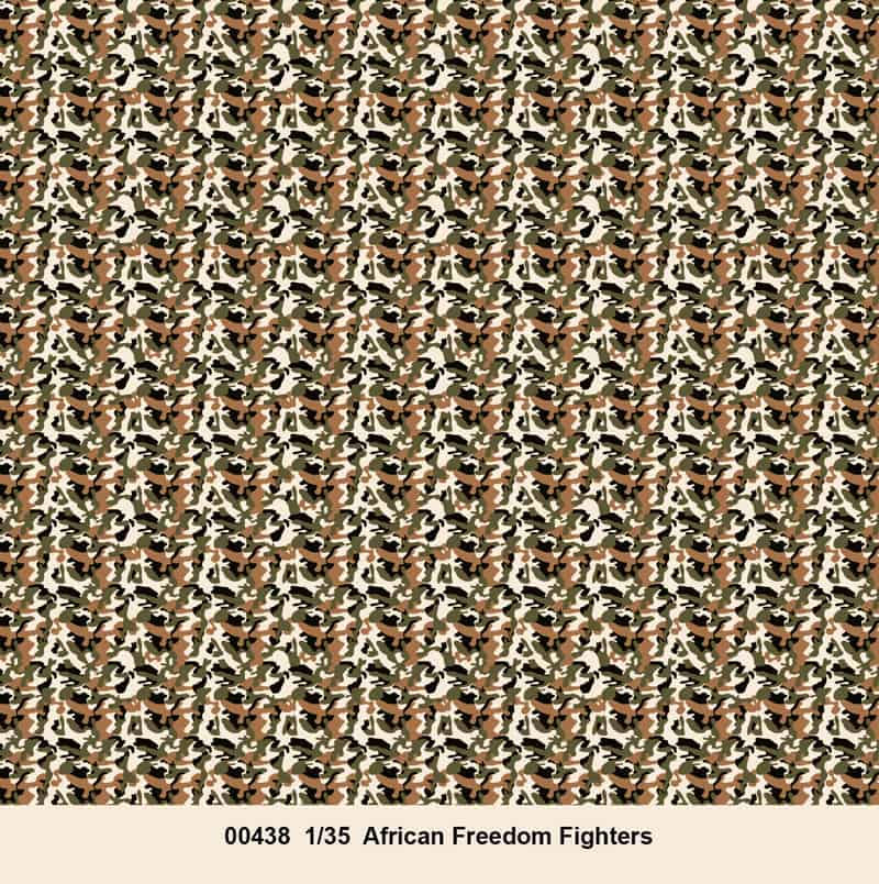 TRUMPETER - 1:35 scale - 00438 African Freedom Fighters