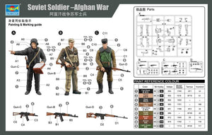 TRUMPETER - 1:35 scale - 00433 Soviet Soldier –Afghan War