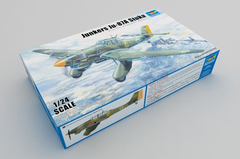 Trumpeter - 1:24 Scale - 02420 Junkers Ju-87A Stuka Plastic Model Kit