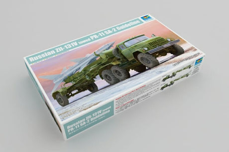 Trumpeter - 1:35 Scale - 01033 Russian Zil-131V towed PR-11 SA-2 Guideline Plastic Model Kit