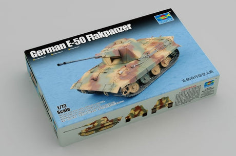 TRUMPETER - 1:72 Scale 07124 German E-50 Flakpanzer Plastic Model Kit