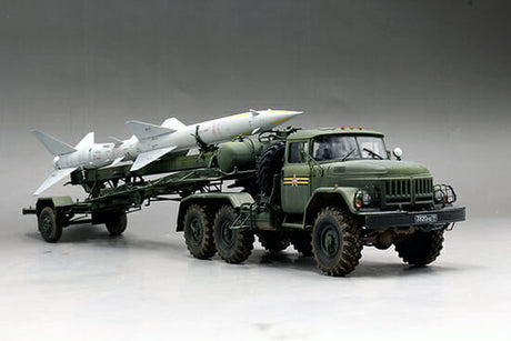 Trumpeter - 1:35 Scale - 01033 Russian Zil-131V towed PR-11 SA-2 Guideline Plastic Model Kit