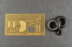 Trumpeter 02421 - 1:24 Scale - Junkers Ju-87B-2 Stuka Plastic Model Kit