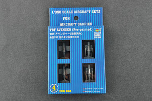 TRUMPETER - 1:350 Scale - 06408 TBF AVENGER (Pre-painted) Plastic Model