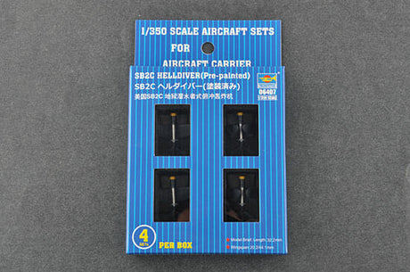 TRUMPETER - 1:350 Scale - 06407 SB2C HELLDIVER (Pre-painted) Plastic Model