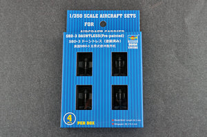 TRUMPETER - 1:350 Scale - 06404 SBD-3 DAUNTLESS (Pre-painted) Plastic Model