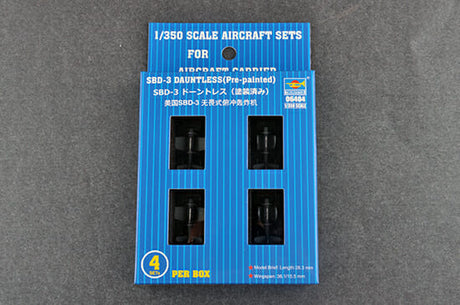 TRUMPETER - 1:350 Scale - 06404 SBD-3 DAUNTLESS (Pre-painted) Plastic Model