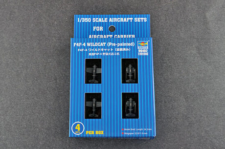 TRUMPETER - 1:350 Scale - 06402 F4F-4 WILDCAT (Pre-painted) Plastic Model