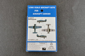 TRUMPETER - 1:350 Scale - 06402 F4F-4 WILDCAT (Pre-painted) Plastic Model