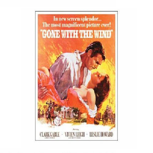 Tin Sign - Gone With The Wind