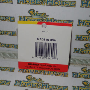 Dubro 600 - 2-56 Spring Steel Kwik-Links (For .072 Dia. Wire)