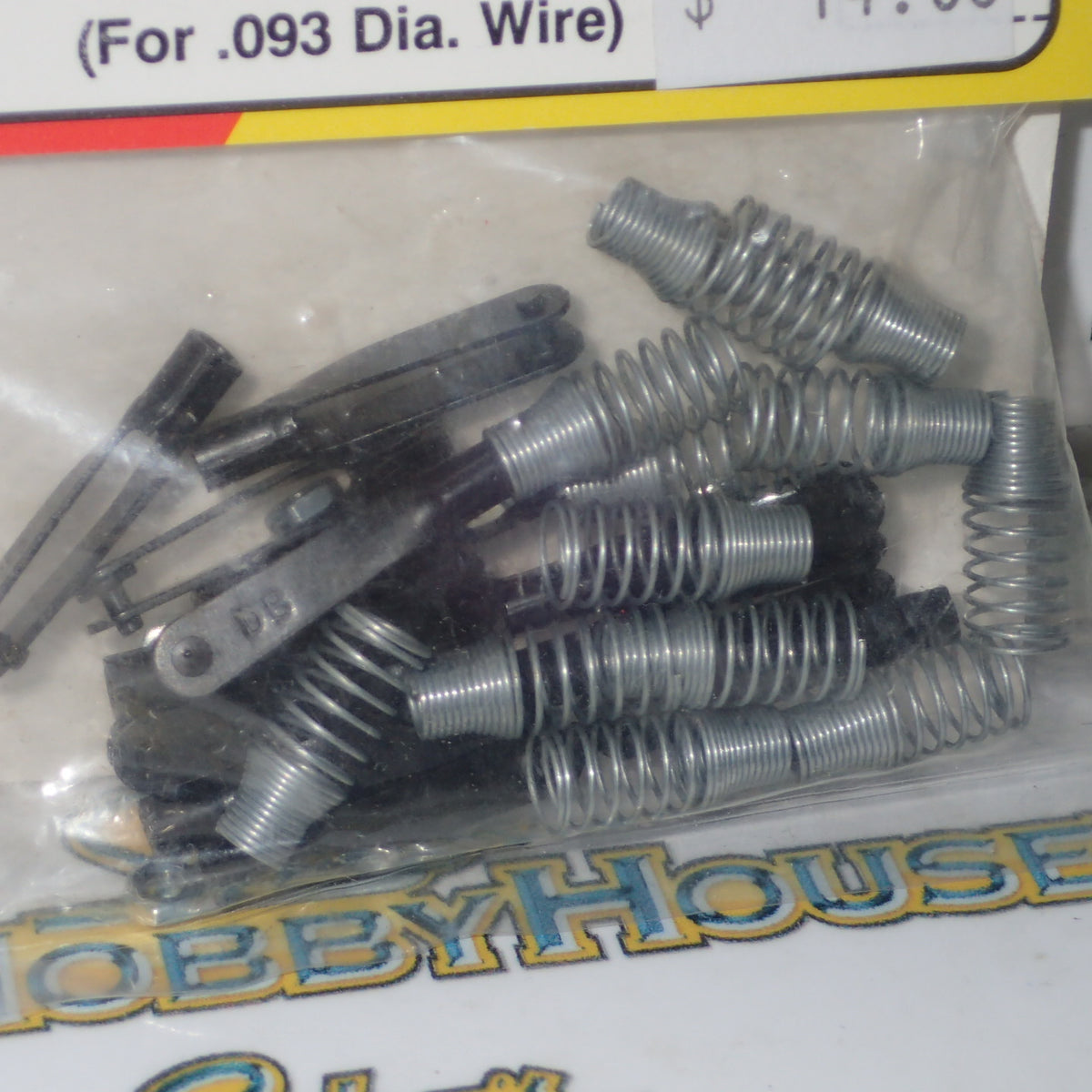 Dubro 601 - 4-40 Spring Steel Kwik-Links (For .093 Dia. Wire)
