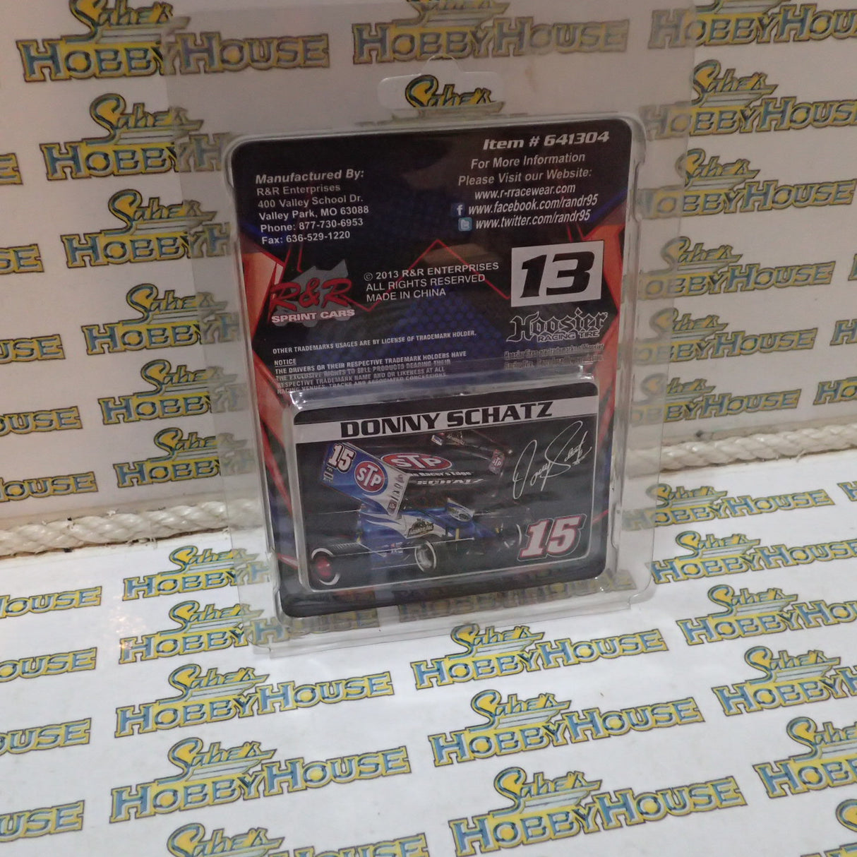 R & R Sprint Cars RR641304 - 1/64 Scale STP #15 Donny Schatz Sprint Car