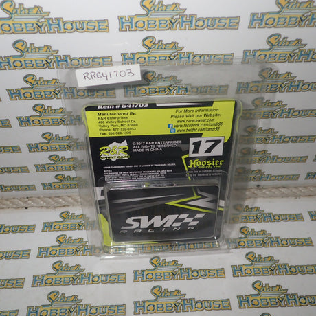 R & R Sprint Cars RR641703 - 1/64 Scale SWI Racing #35 Jamie Veal 2017 Sprint Car Diecast Scale Model Replica