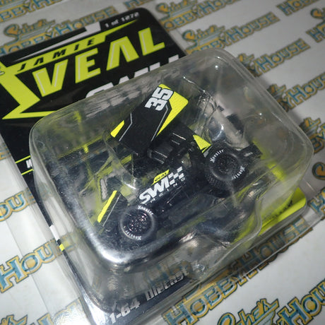 R & R Sprint Cars RR641703 - 1/64 Scale SWI Racing #35 Jamie Veal 2017 Sprint Car Diecast Scale Model Replica