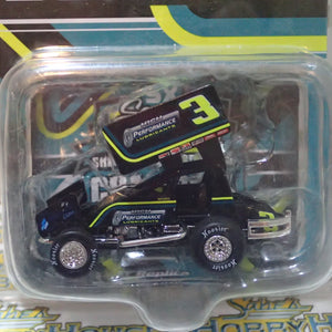 R & R Sprint Cars 641805 - 1/64 Scale High Performance Oils #3 Sammy Swindell Sprint Car Diecast Scale Model Replica