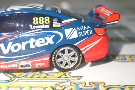 Classic Carlectables 64244 1/64 Scale Holden VF Commodore Craig Lowndes year 2016 Team Vortex