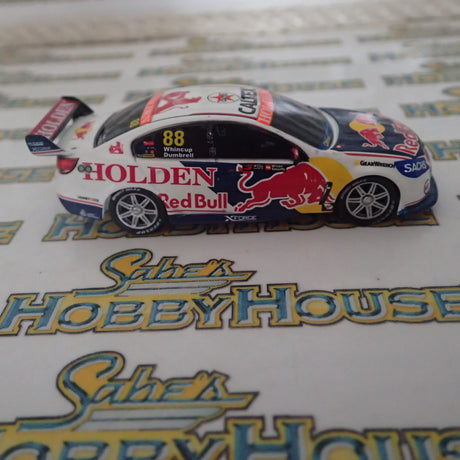 Classic Carlectables 64251 - 1/64 Scale – Holden VF Commodore Red Bull Holden Racing Team's 2017 Sandown Retro Round Livery Jamie Whincup/Paul Dumbrell #88 Diecast Model Replica