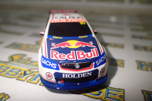 Classic Carlectables 64252 – 1/64 Scale Holden VF Commodore Red Bull Holden Racing Team's 2017 Sandown Retro Round Livery Shane Van Gisbergen/Matt Campbell #97 Diecast Model Replica