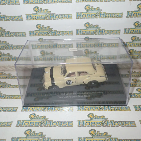 AutoArt 66460 - 1/43 Scale Holden FJ Race Car 1964 Lakeside International Raceway Dick Johnson's First Race Diecast Scale Model Replica