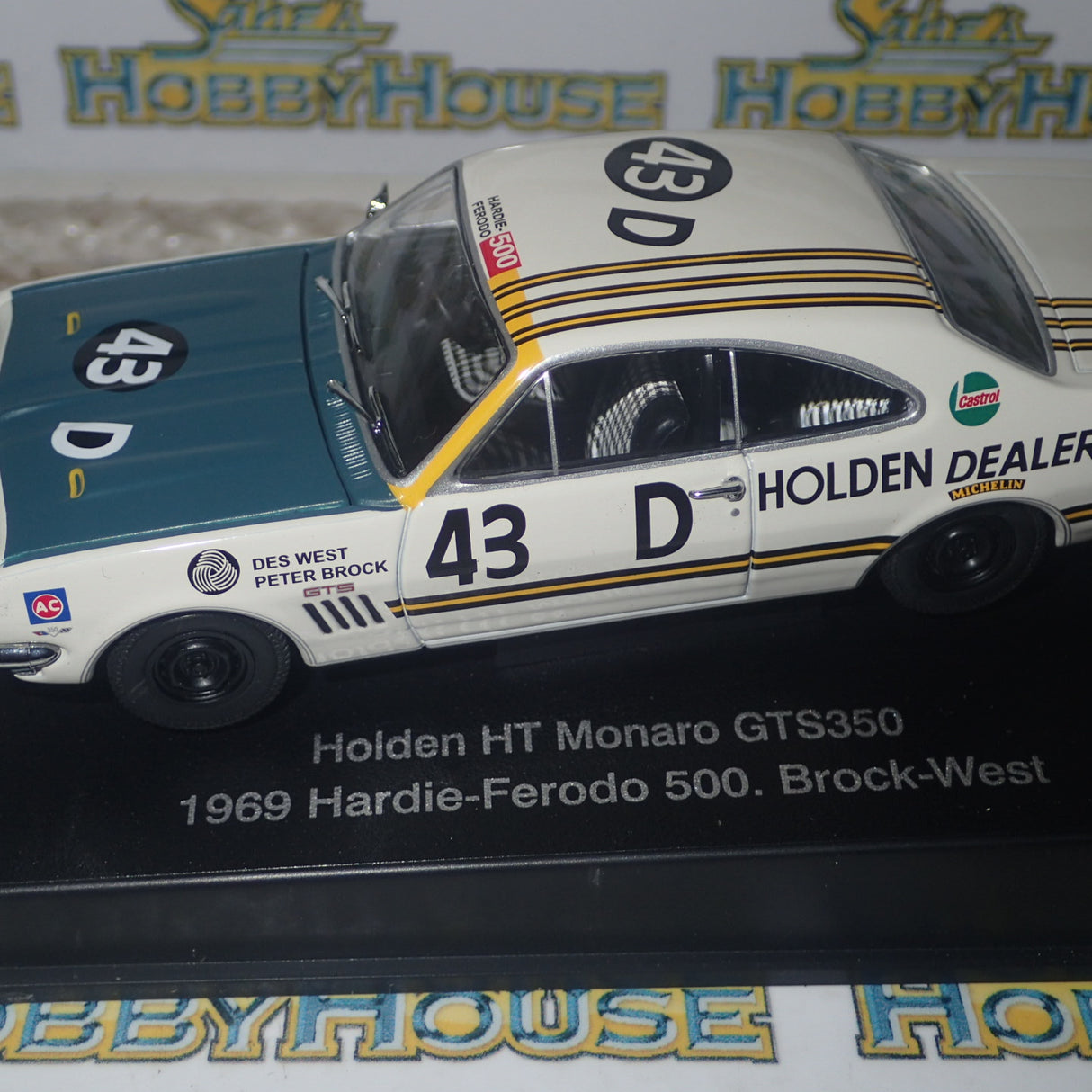 Biante/AutoArt 66962 1/43 HOLDEN 1969 HT MONARO GTS 350 #43D BATHURST BROCK