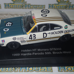 Biante/AutoArt 66962 1/43 HOLDEN 1969 HT MONARO GTS 350 #43D BATHURST BROCK