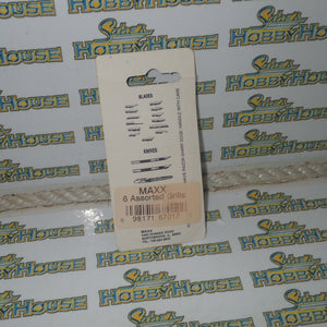 MAXX #67012 - 6 Assorted Drill Bits Carbon Steel Size 51-65 Pack of 6