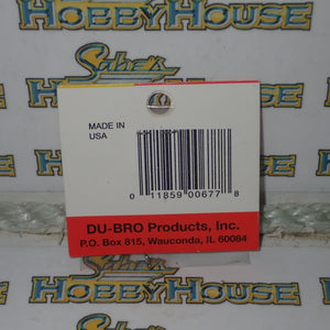 Dubro 677 - Fuel Line Clips (For Med. 3/32" I.D. Tubing)