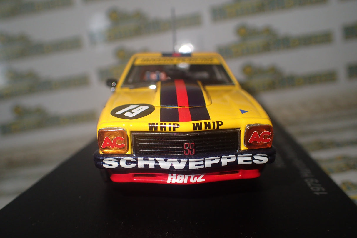 AutoArt 67961 - 1/43 Scale Holden LX Torana SS A9X 2DR #19 Janson-Perkins 1979 Hardie-Ferodo 1000 Diecast Scale Model Replica