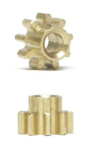 NSR INLINE 9t PINION EXTRALIGHT 5.5MM DIA (2 PCS)