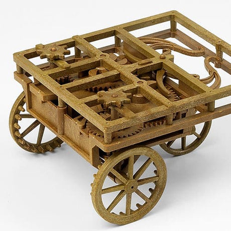 Academy 18129 - Da Vinci Series 1 - Da Vinci Self-Propelling Cart Snap Fit Plastic Model Kit